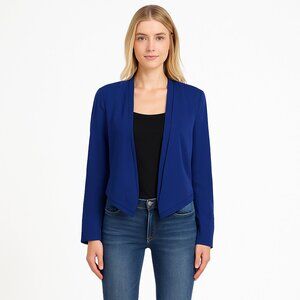 White House Black Market Navy Blue Blazer